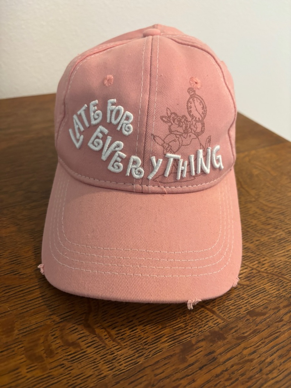 WDW  “I’M LATE FOR EVERYTHING” HAT